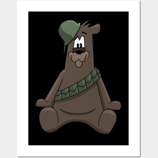 Army Bear Posters and Art